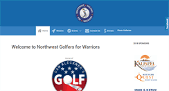 Desktop Screenshot of northwestgolfersforwarriors.org